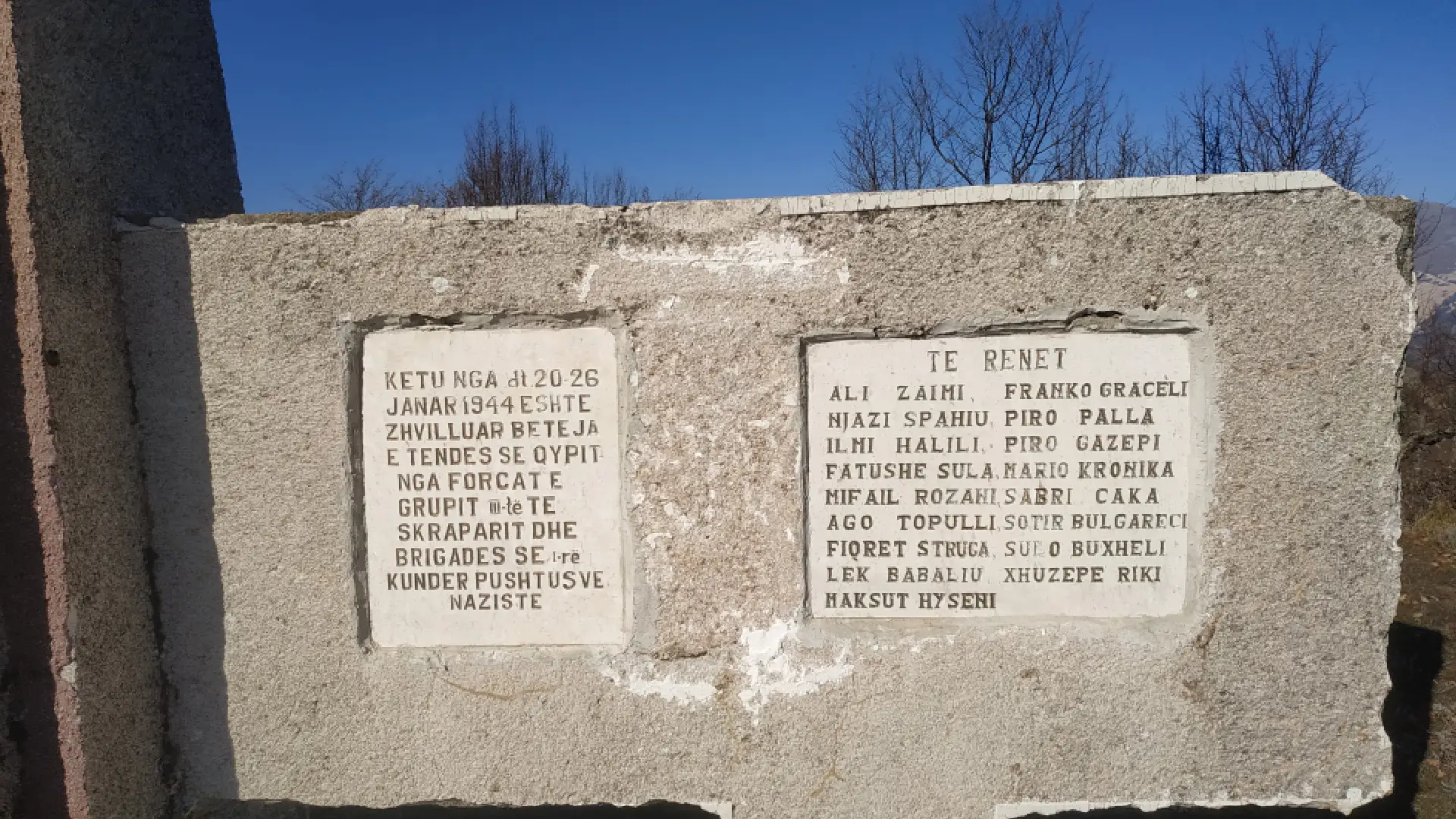 THE BATTLE OF TENDA E QYPIT